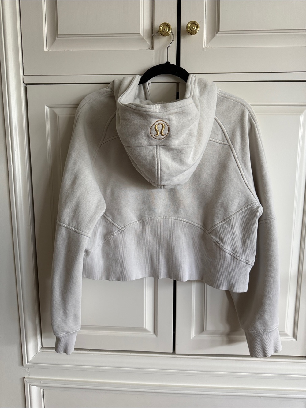 lululemon athletica Cream Half-Zip Hooded Pullover - Picture 3 of 3